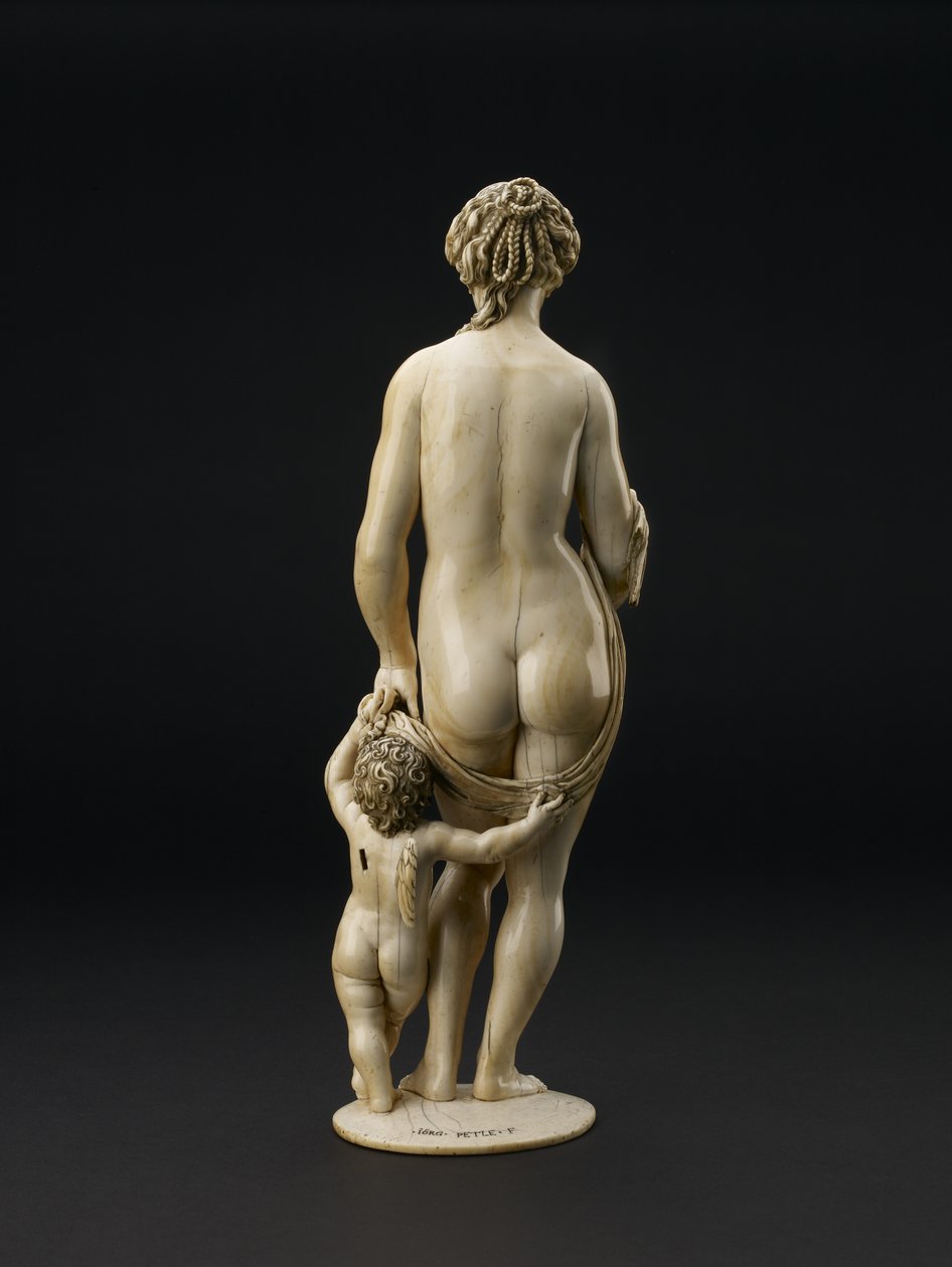 Venus och Amor, ca 1624 av Georg Petel