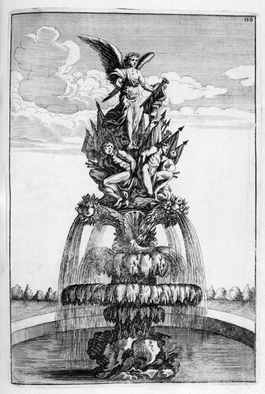 Fontändesign, 1664 av Georg Andreas Bockler