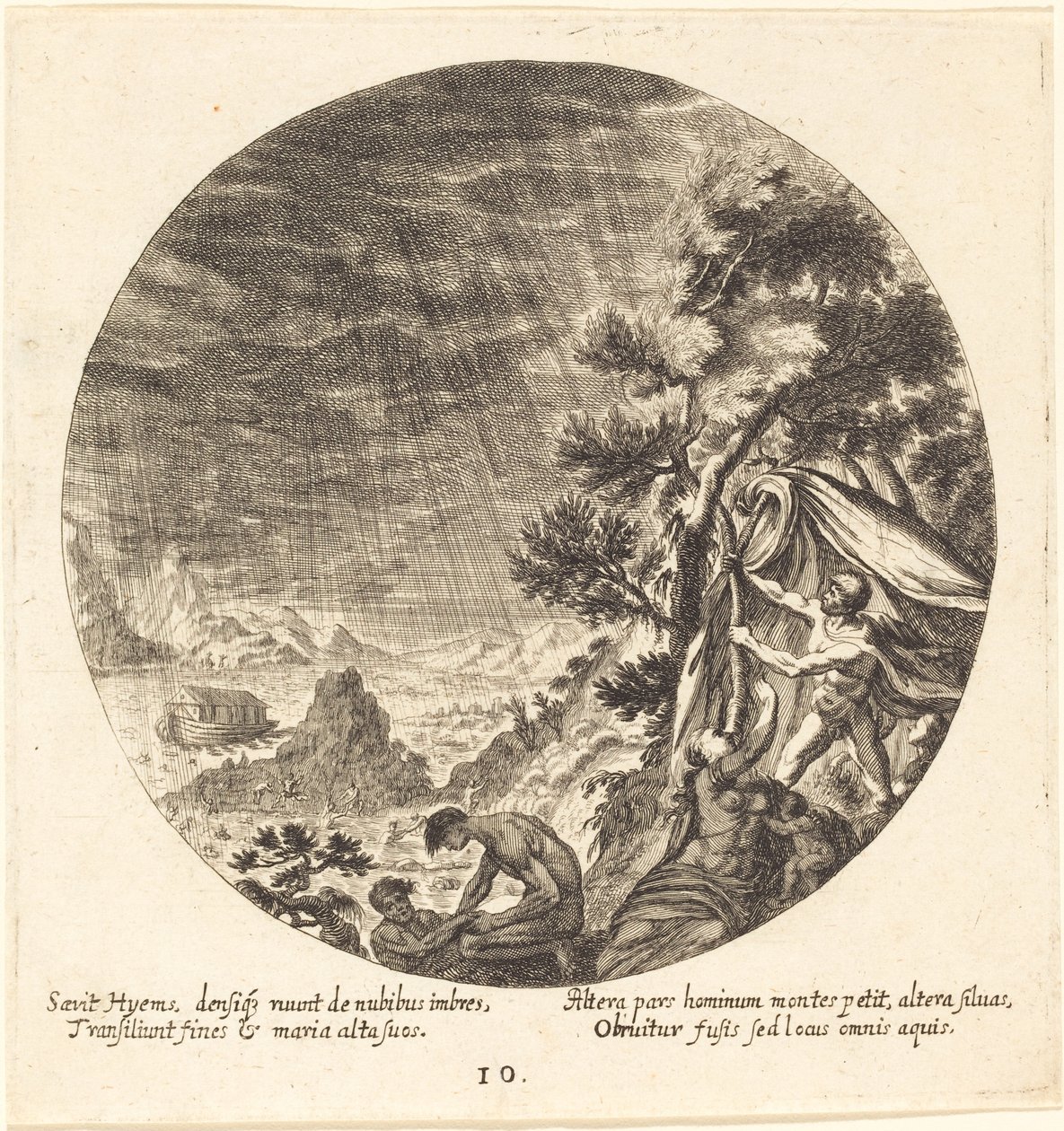 Översvämningen av Georg Andreas Wolfgang the Elder