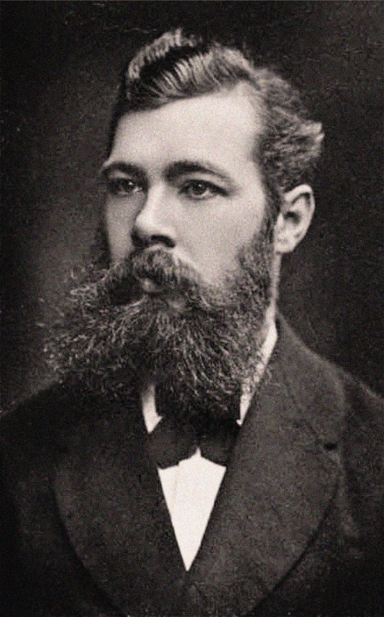 Hermann von Ihering, ca 1875 (foto) av Georg Brokesch