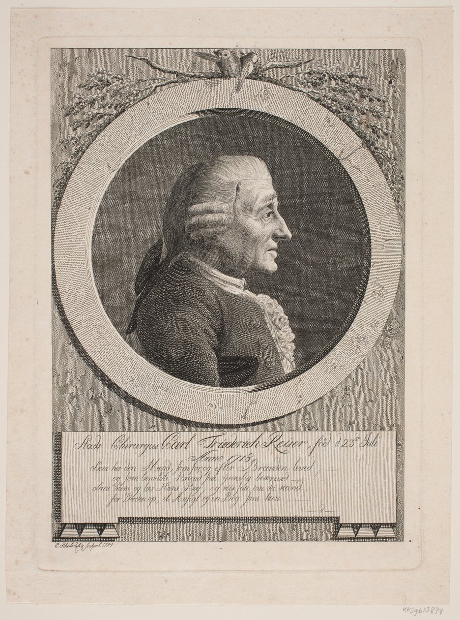 Kirurgen C. F. Reiser av Georg Christian Schule