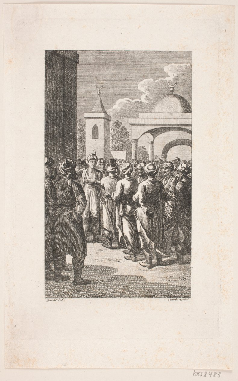 turkisk gatubild av Georg Christian Schule