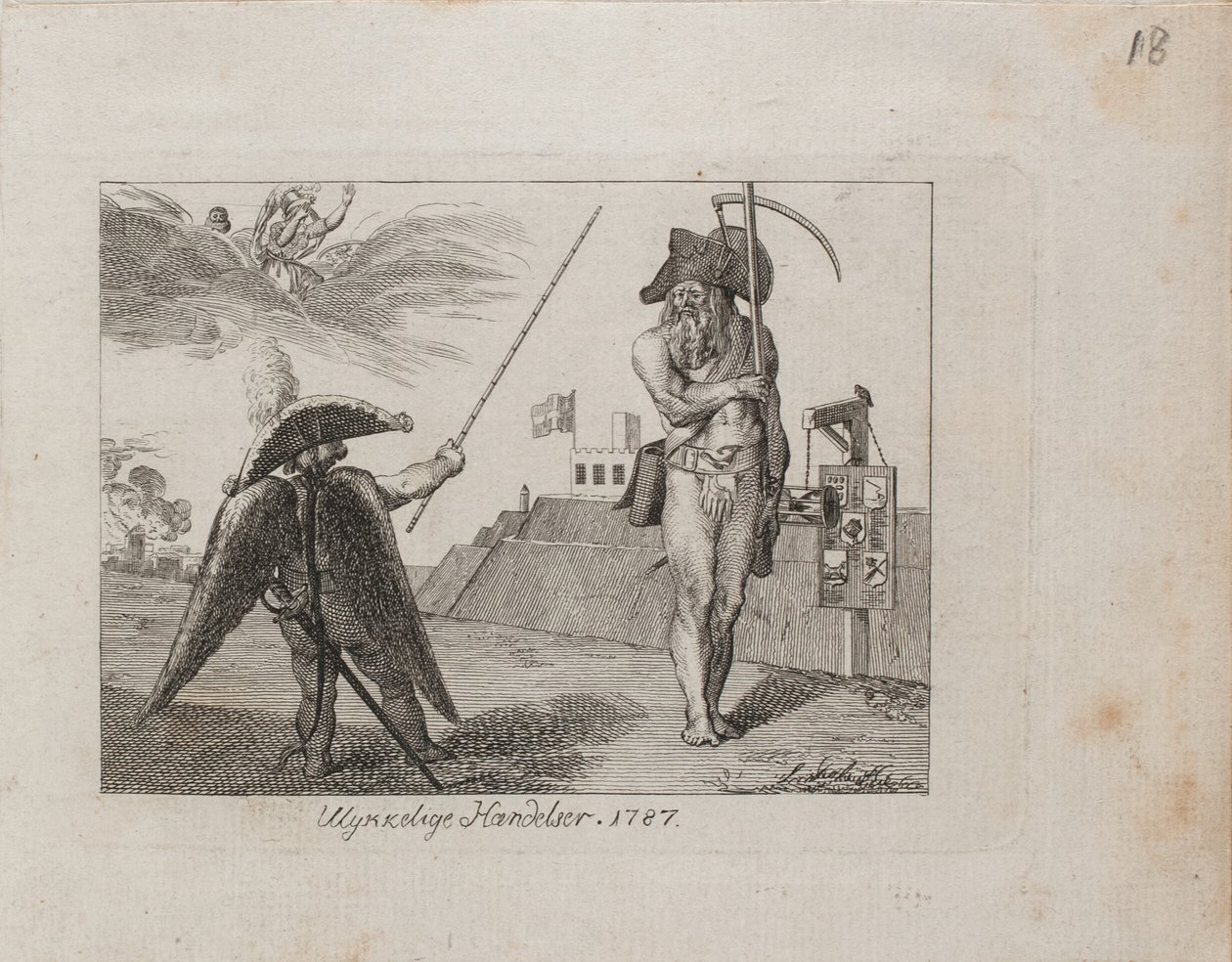 "Olyckliga händelser" nr. 1 av Georg Christian Schule