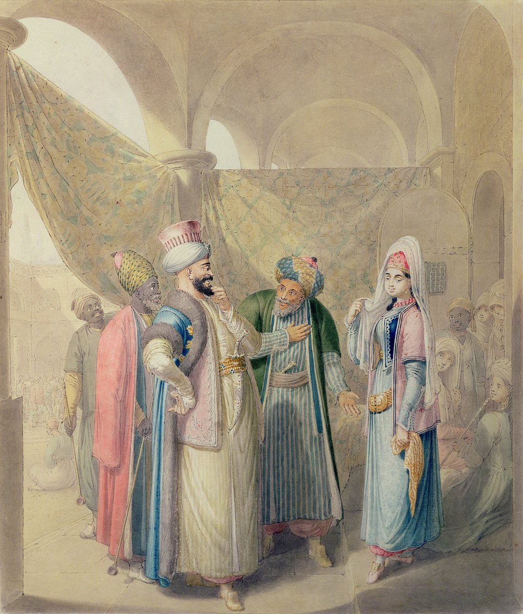 Slavmarknaden av Georg Emanuel Opitz