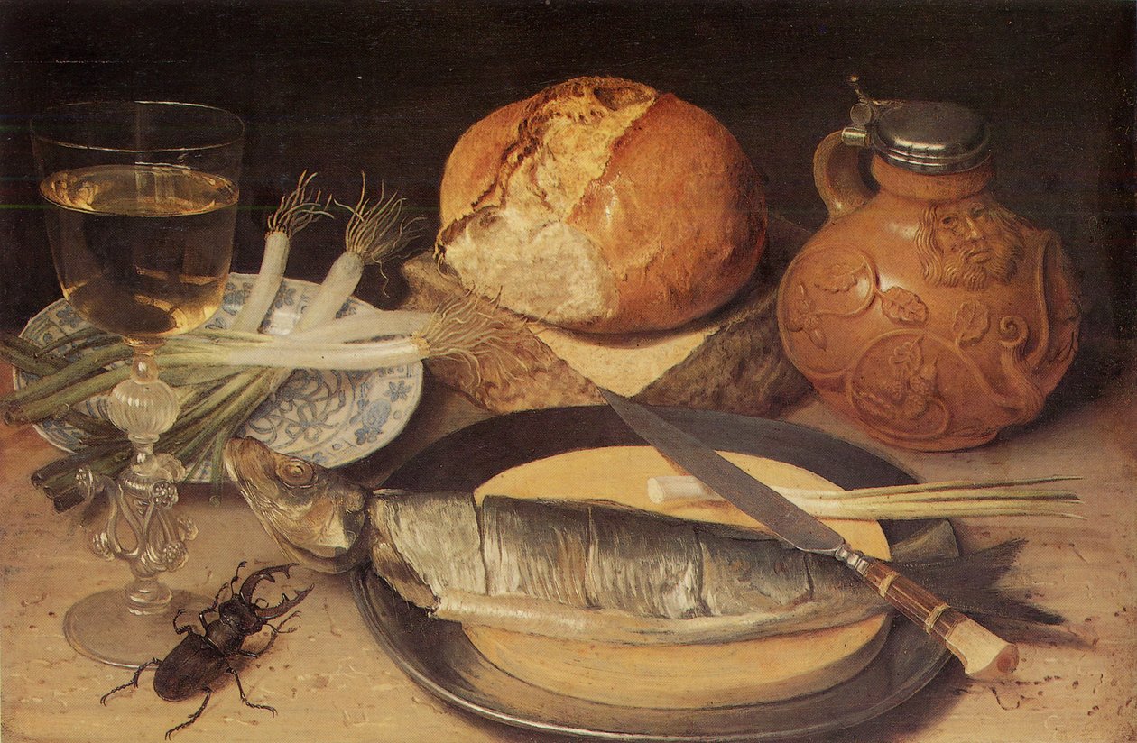 Tyska: Stilleben med hjortskalbagge Stilleben med hjortskalbagge av Georg Flegel