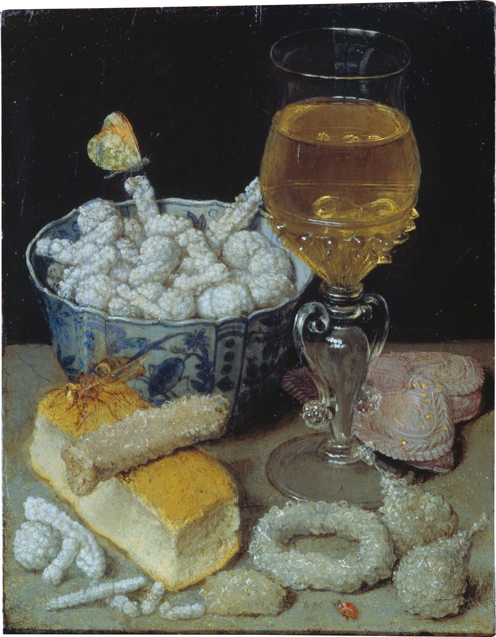 Tyska: Stilleben med bröd och sötsaker Stilleben med bröd och sötsaker av Georg Flegel