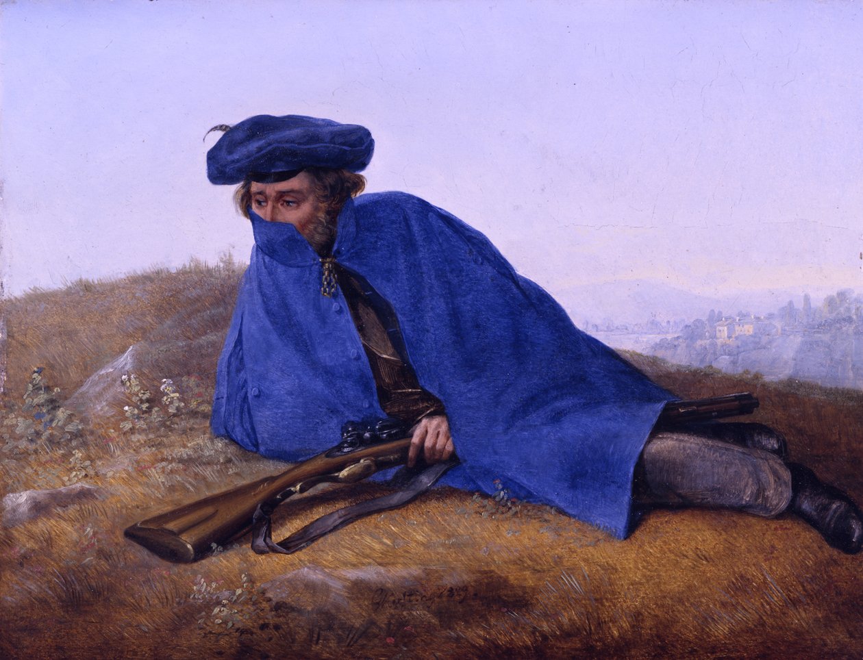 På förpost av Georg Friedrich Kersting