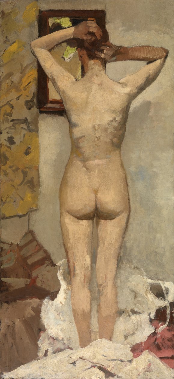 Stående naken av Georg Hendrik Breitner
