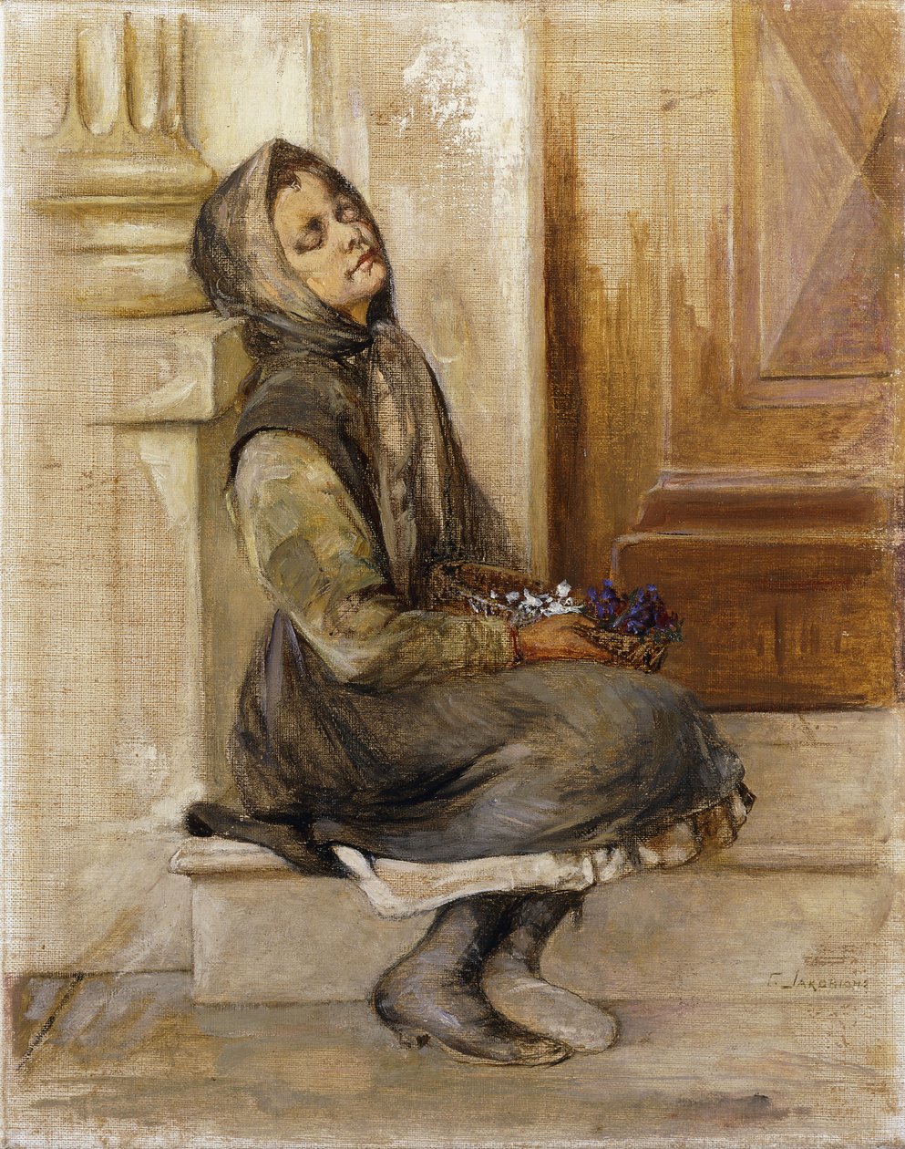 Blomsterförsäljaren av Georg Jacobides