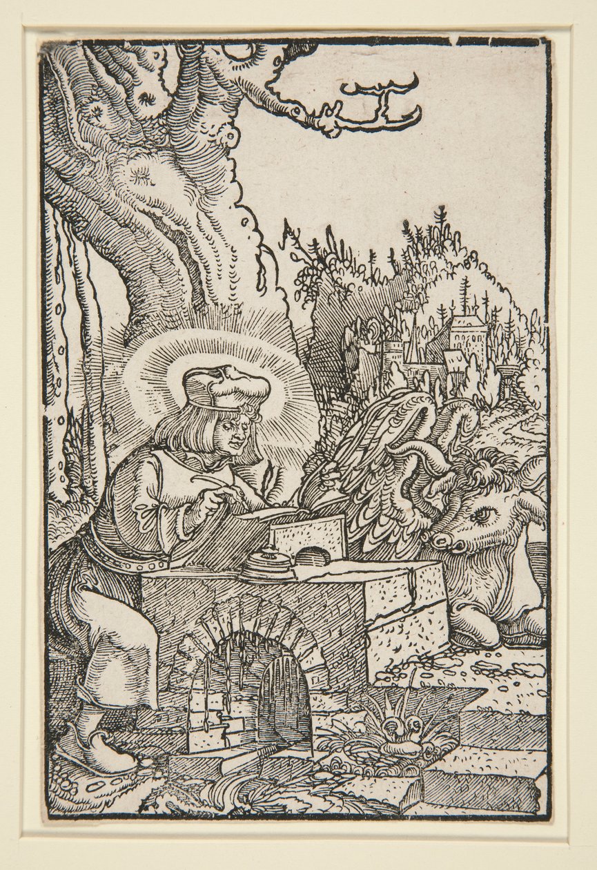 St Luke av Georg Lemberger
