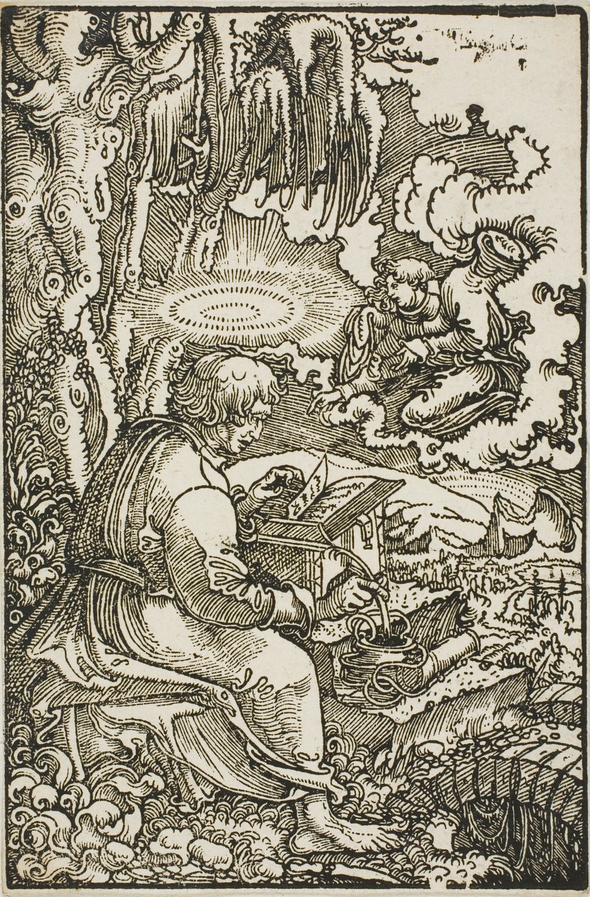 St. Matteus, från Lutherbibeln av Georg Lemberger