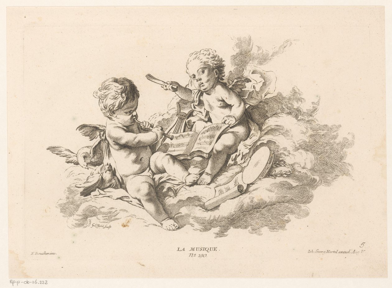 Musik Musik (titel på objekt) Book of Arts (serietitel) av Georg Leopold Hertel