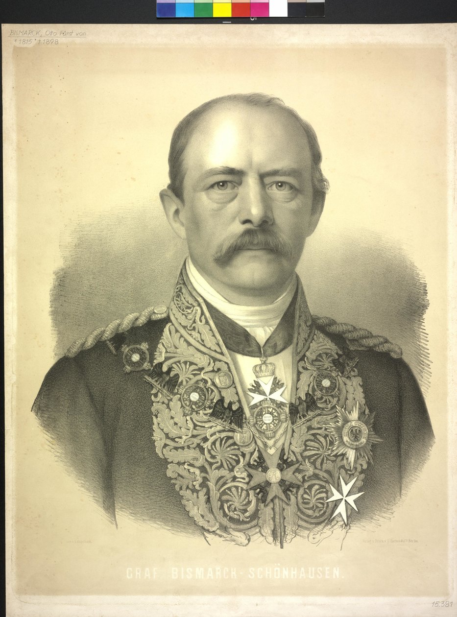 Greve Bismarck-Schoenhausen av Georg Ludwig Engelbach Engelbach