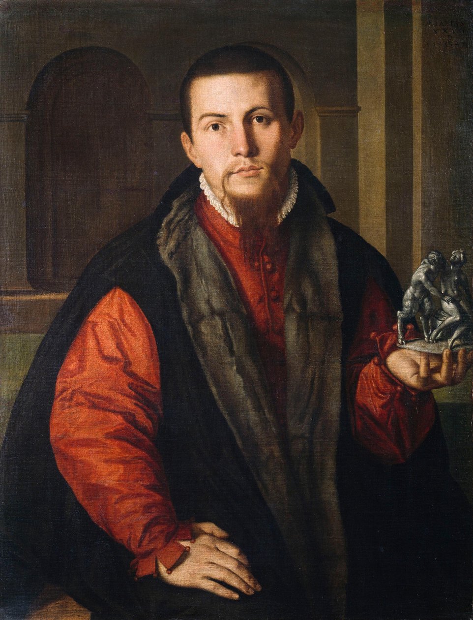 Porträtt av en herre av Georg Pencz