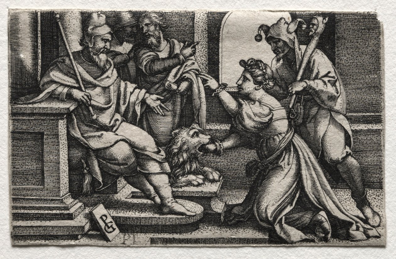 Sanningens mun av Georg Pencz