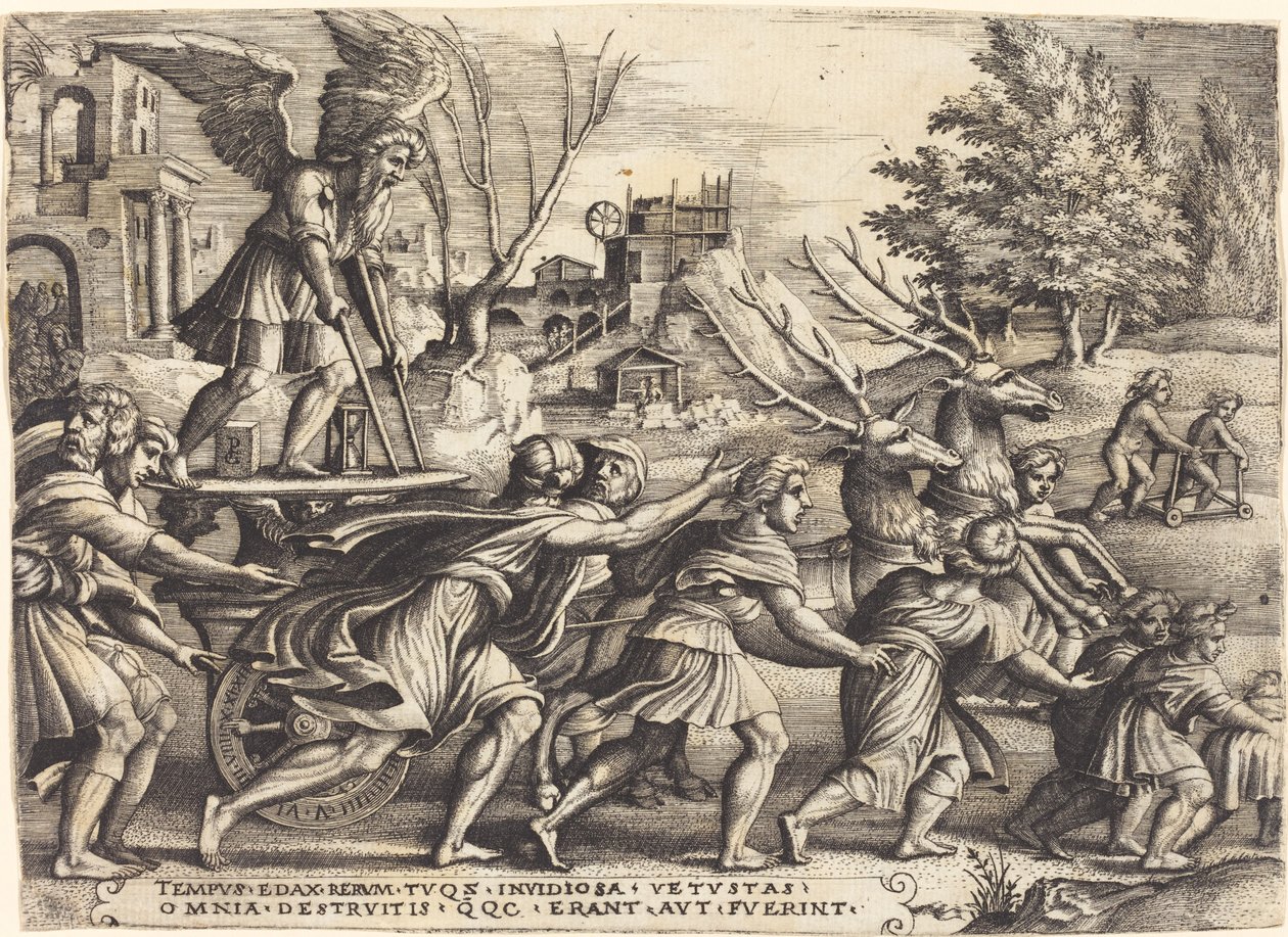 Tidens triumf av Georg Pencz