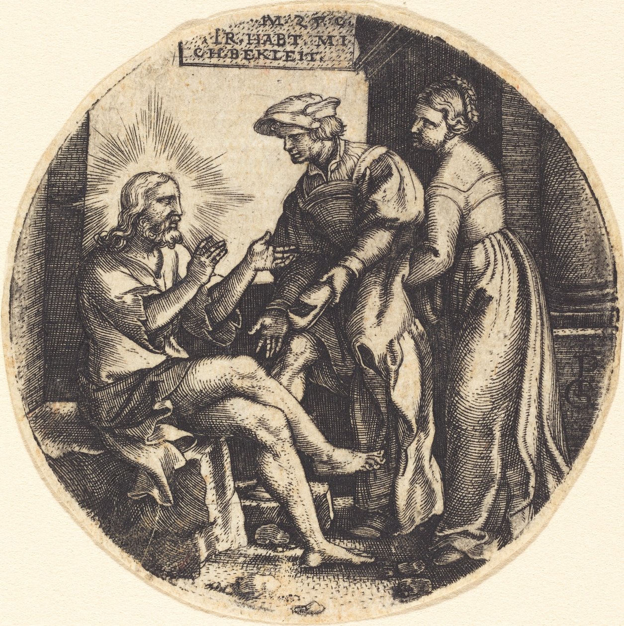 Att klä den nakna av Georg Pencz