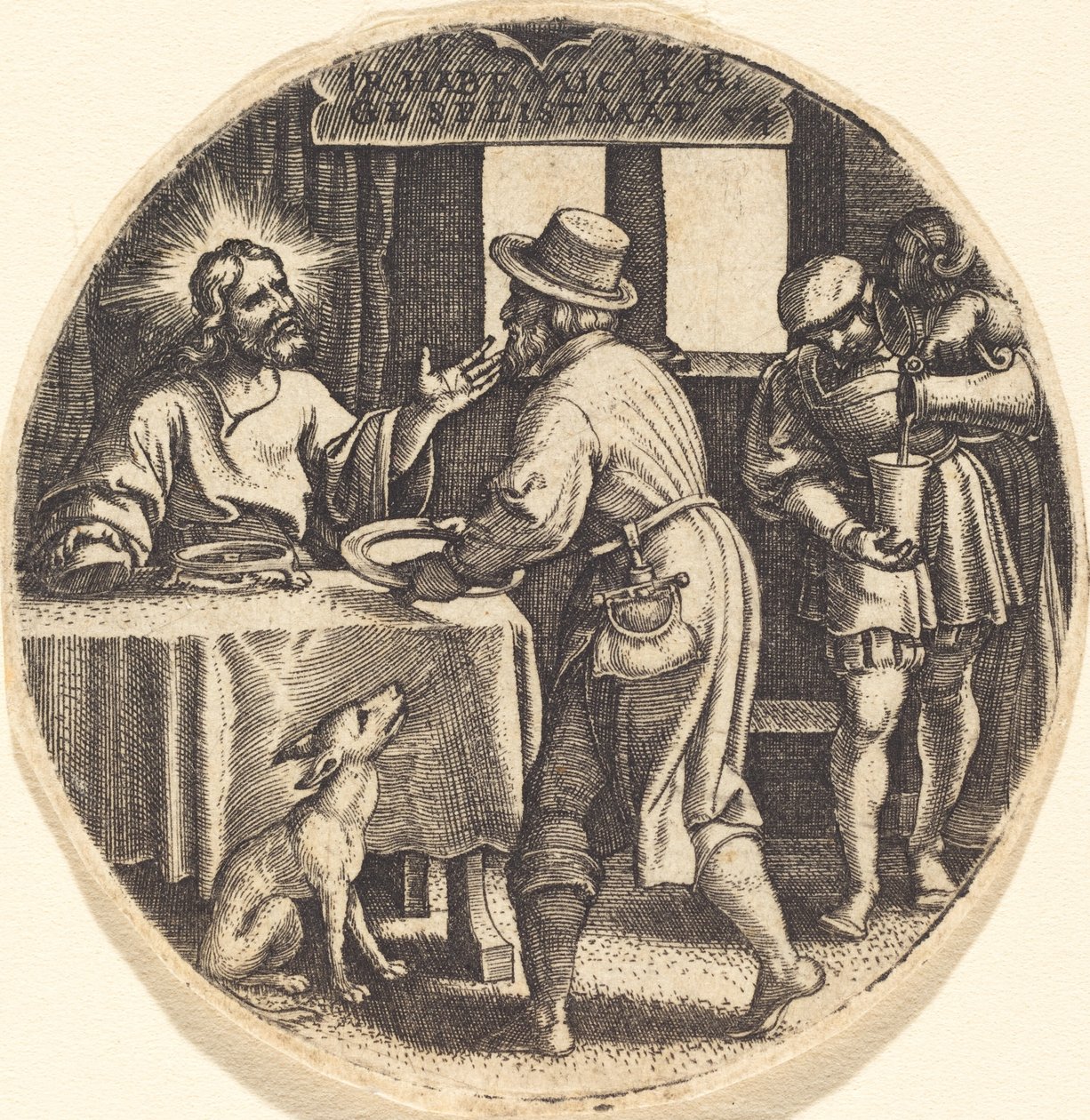 Att mata de hungriga av Georg Pencz
