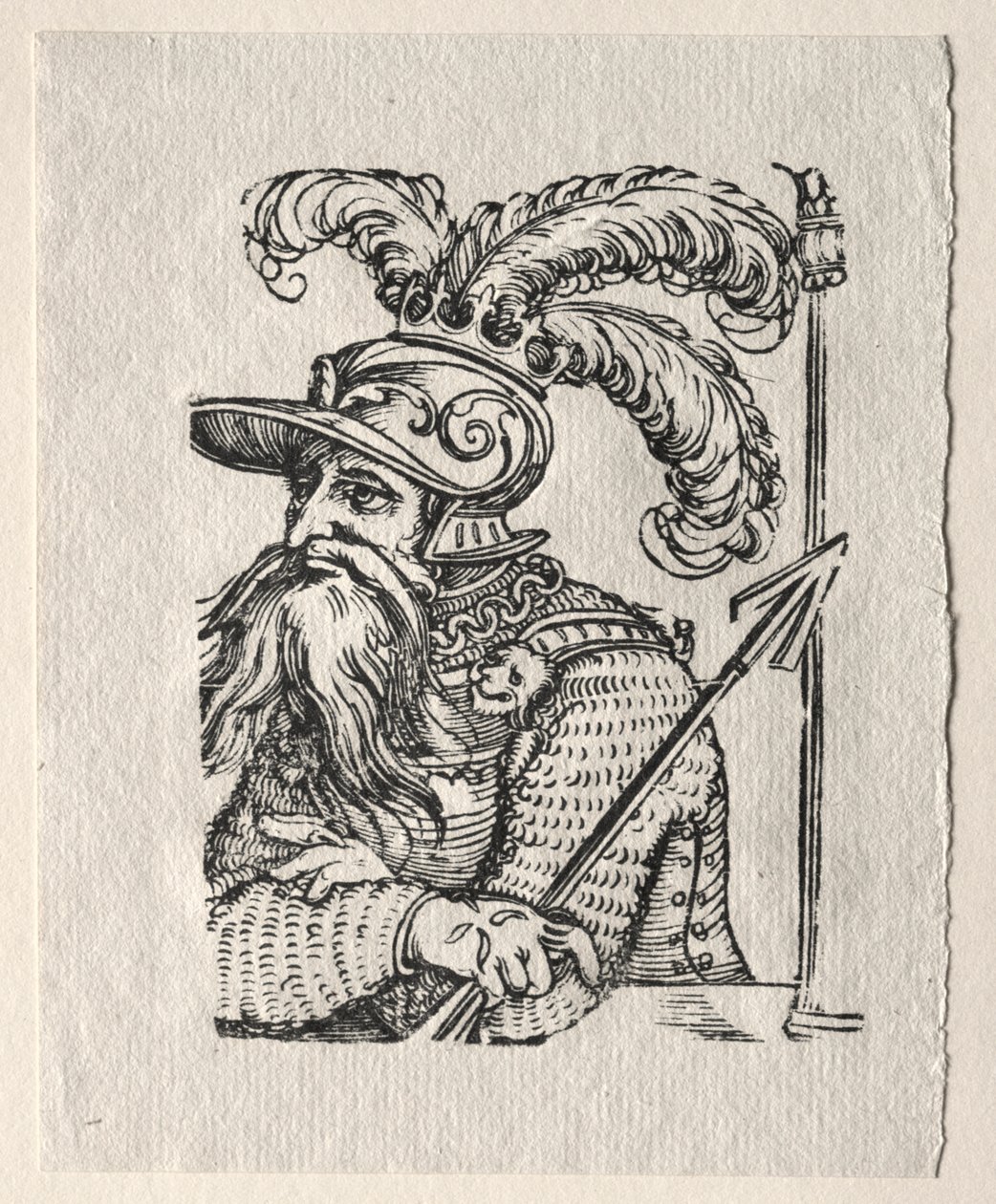 Tyranner i Gamla testamentet: Ahab av Georg Pencz