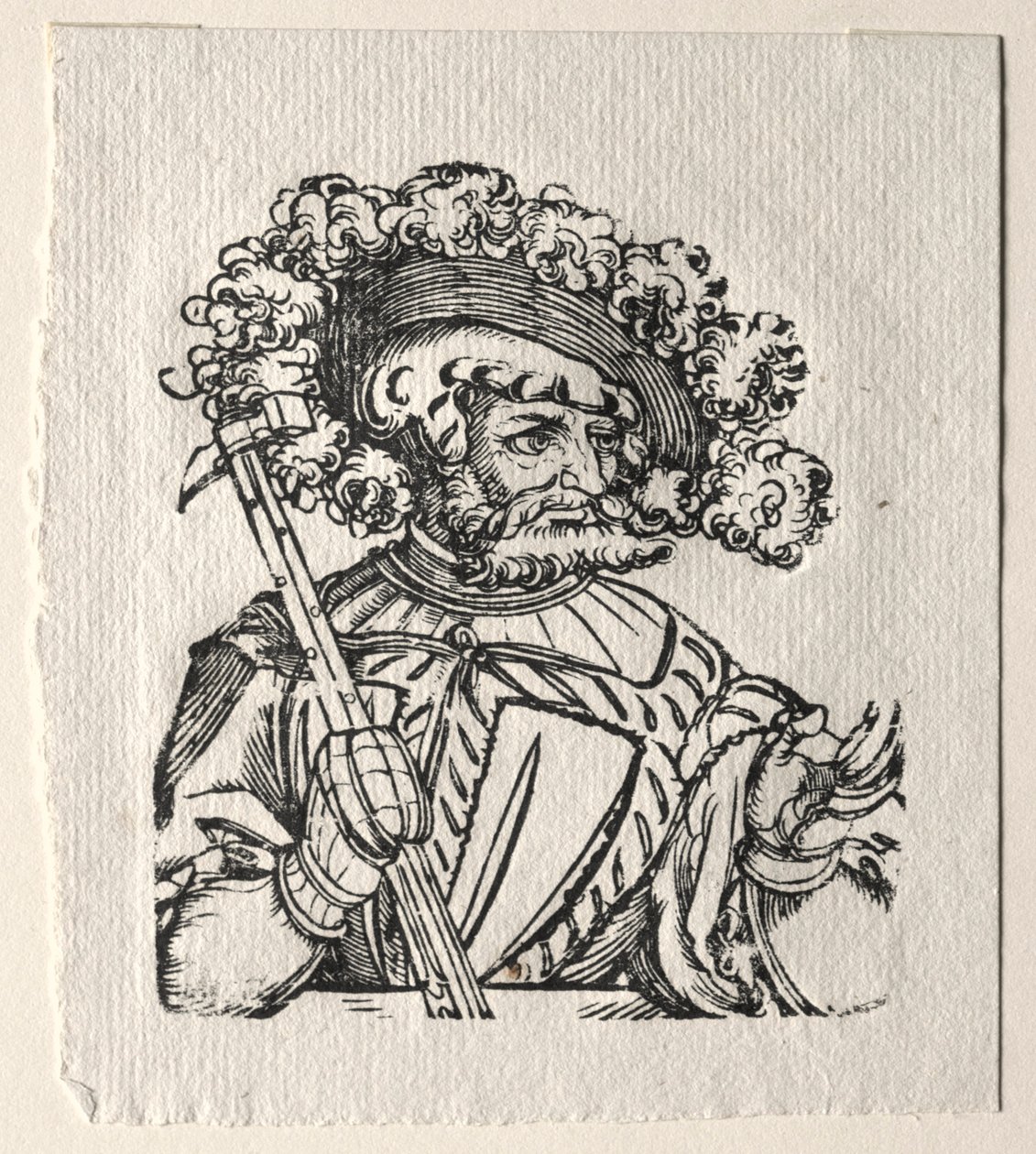 Tyranner i Gamla testamentet: Holofernes. av Georg Pencz