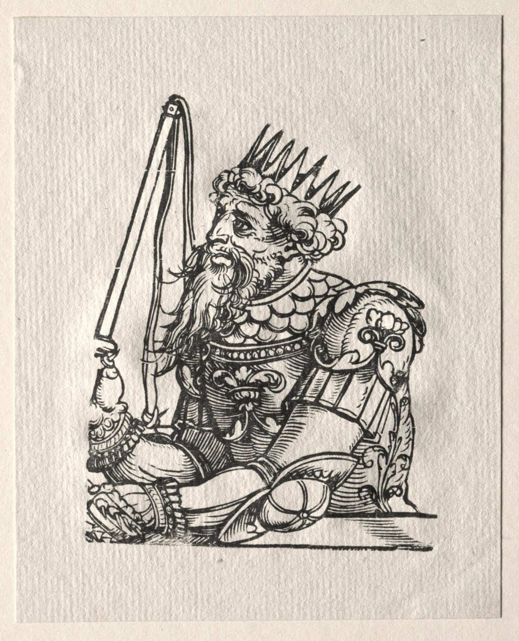 Tyranner i Gamla testamentet: Nebukadnessar. av Georg Pencz