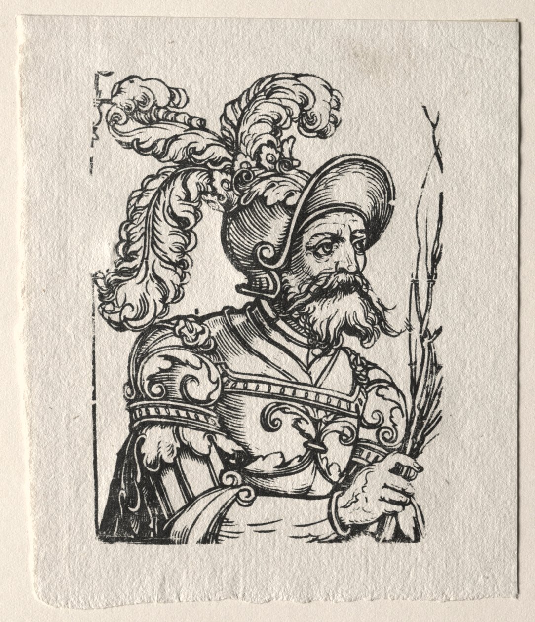 Tyranner i Gamla testamentet: Saul av Georg Pencz