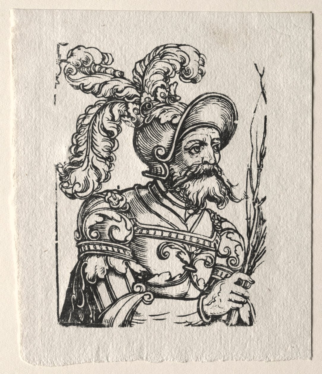 Tyranner i Gamla testamentet: Saul. av Georg Pencz