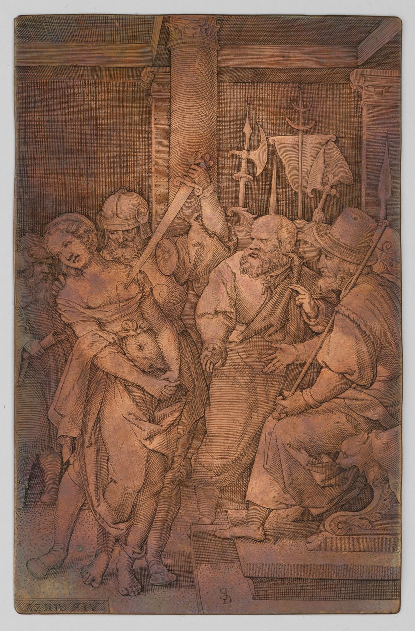 Virginia von ihrem Vater getötet av Georg Pencz