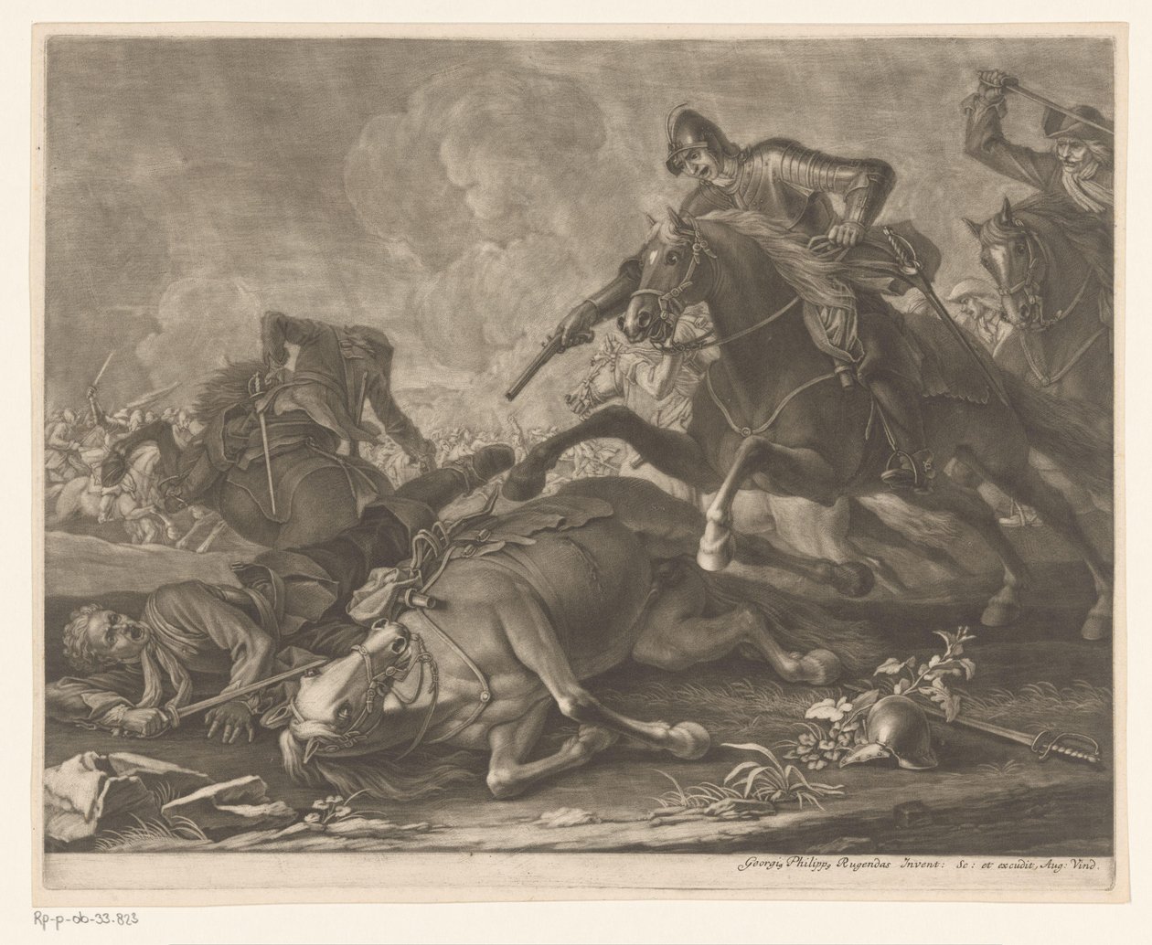 ridstrid av Georg Philipp Rugendas (I)