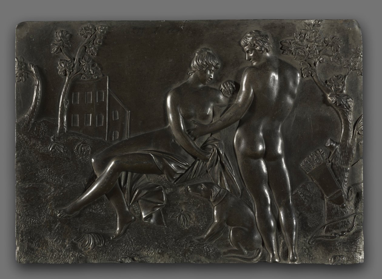 Venus och Adonis, mitten av 1700-talet. av Georg Raphael Donner