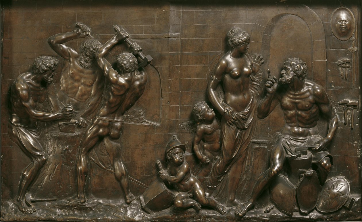 Venus i vulkanens smedja av Georg Raphael Donner