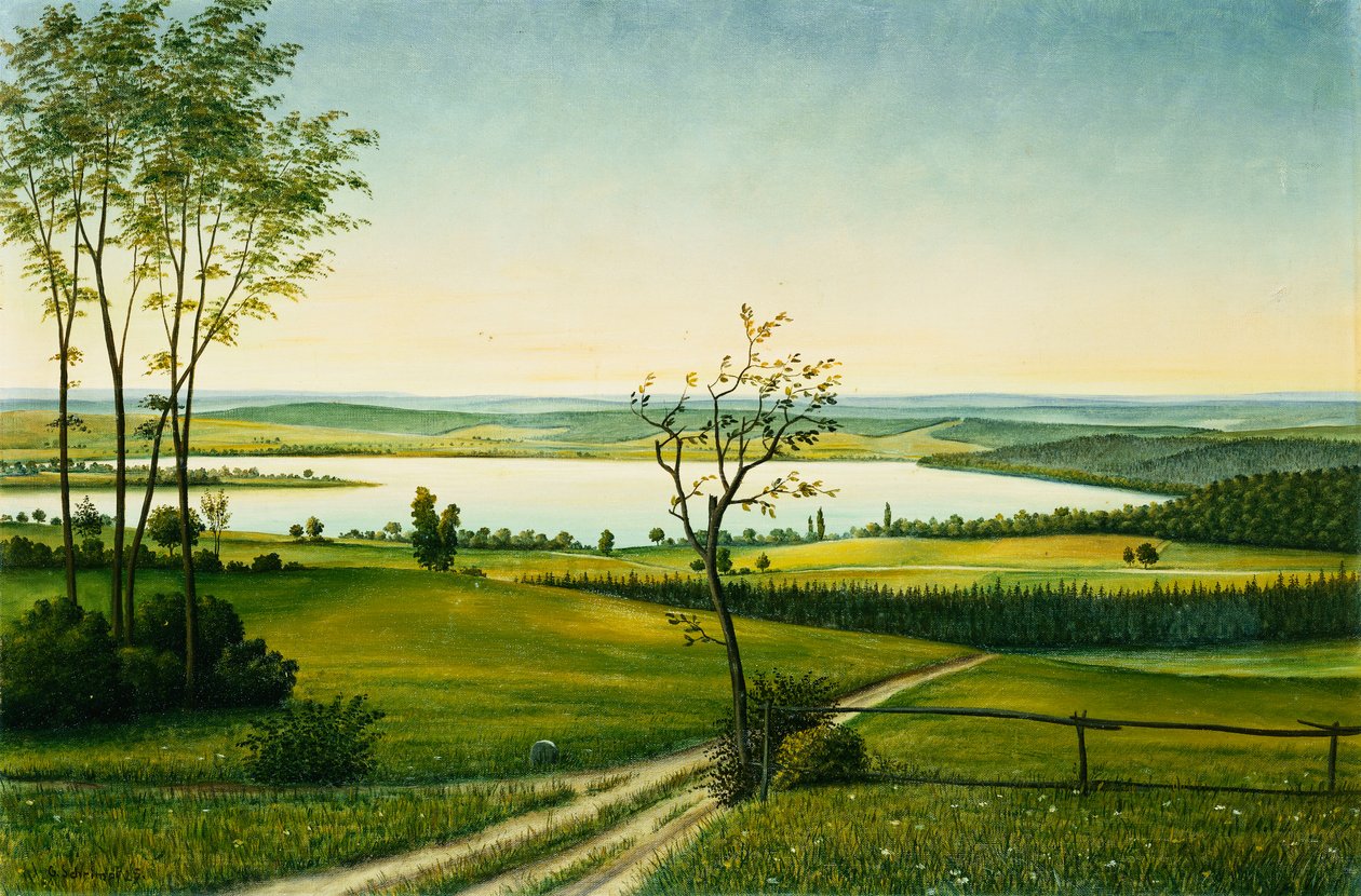 Osterseen, 1925 av Georg Schrimpf