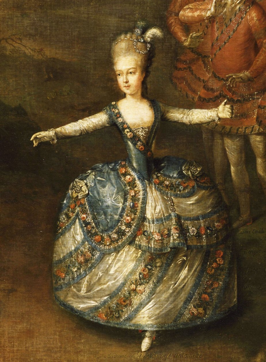 Fête anordnad för att fira kejsar Joseph II:s bröllop med prinsessan Marie-Josèphe av Bavar av Johann Georg Weikert