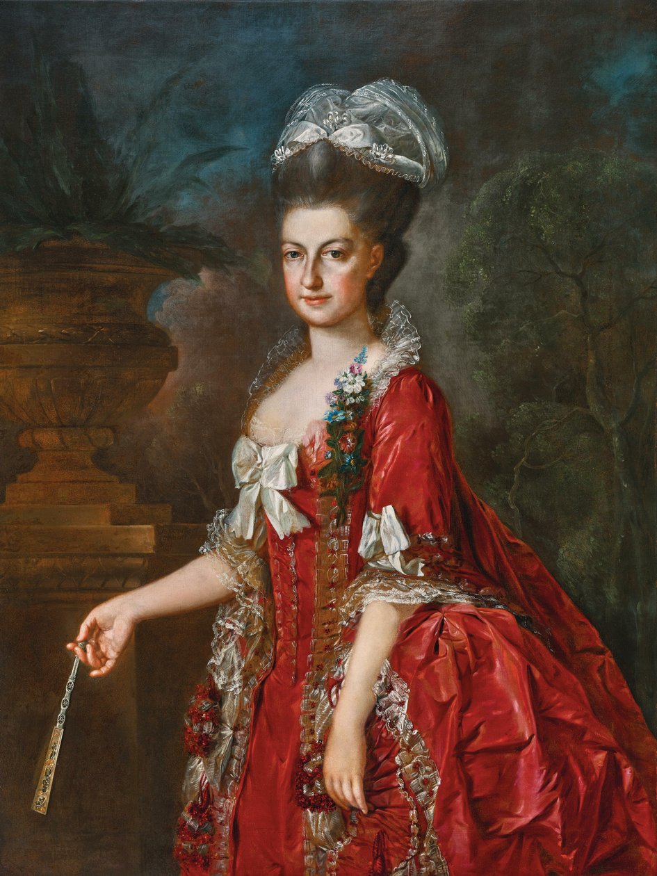 Johann Georg Weikert Porträtt av Maria Christine av Österrike 1778 av Georg Weikert
