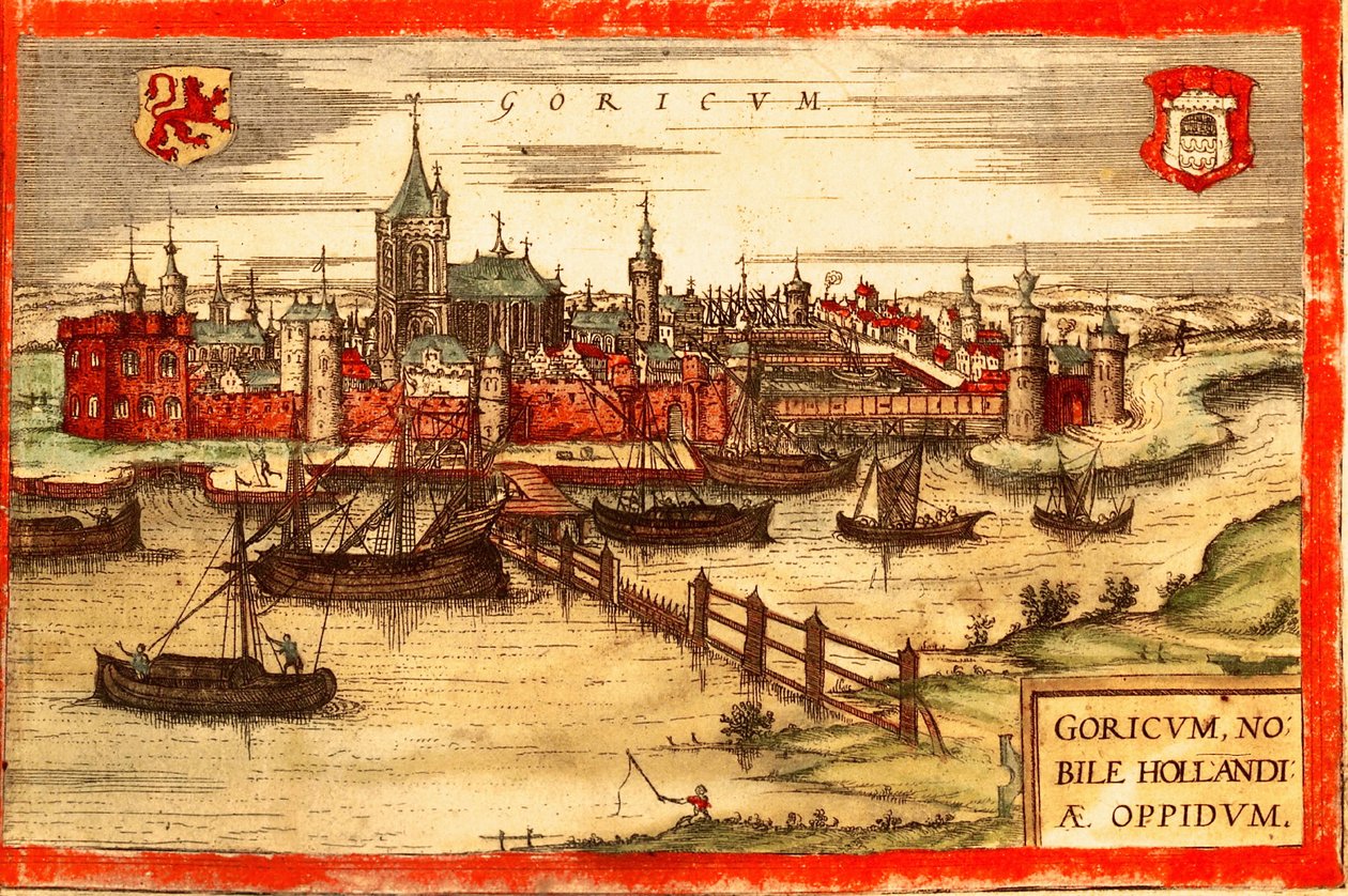 Holland av Georg and Hogenberg Franz (1535 90) Braun