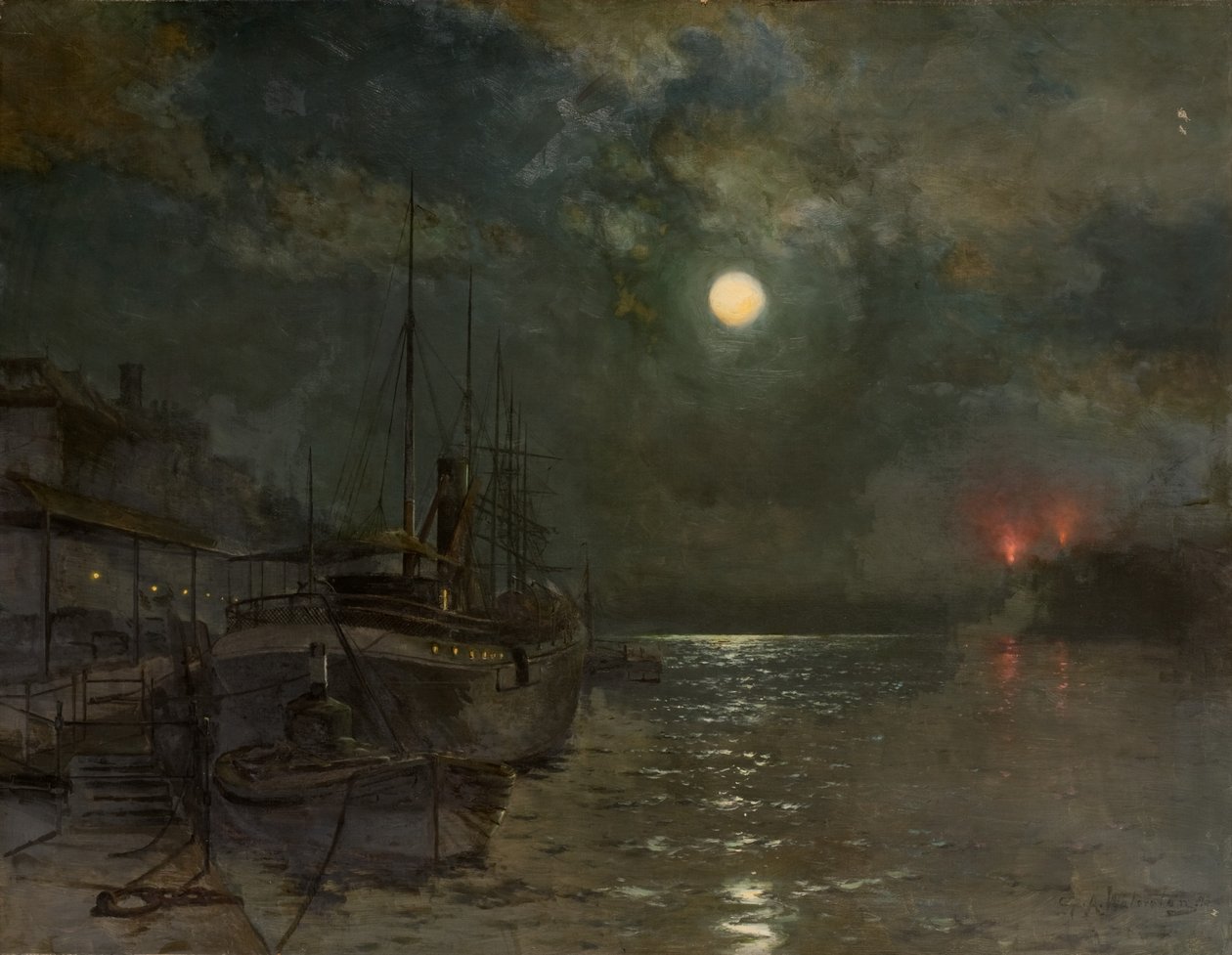 Månsken på Tyne av George Anthony Waterston