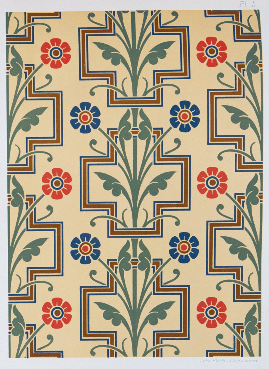 Gotiska väckelsedesigner av George Ashdown Audsley