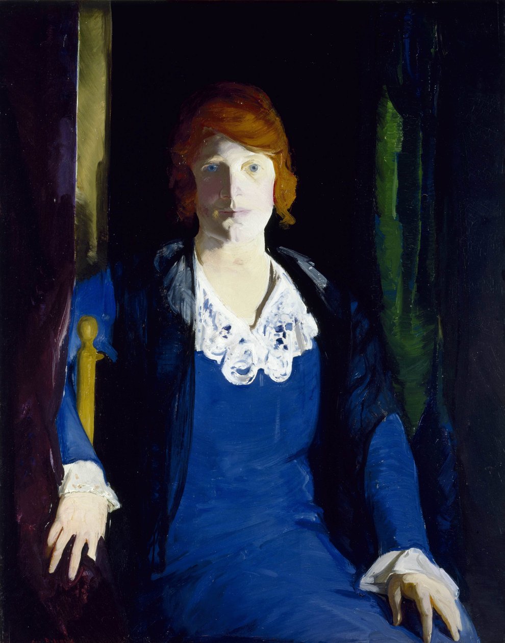 Porträtt av Florence Pierce av George Wesley Bellows