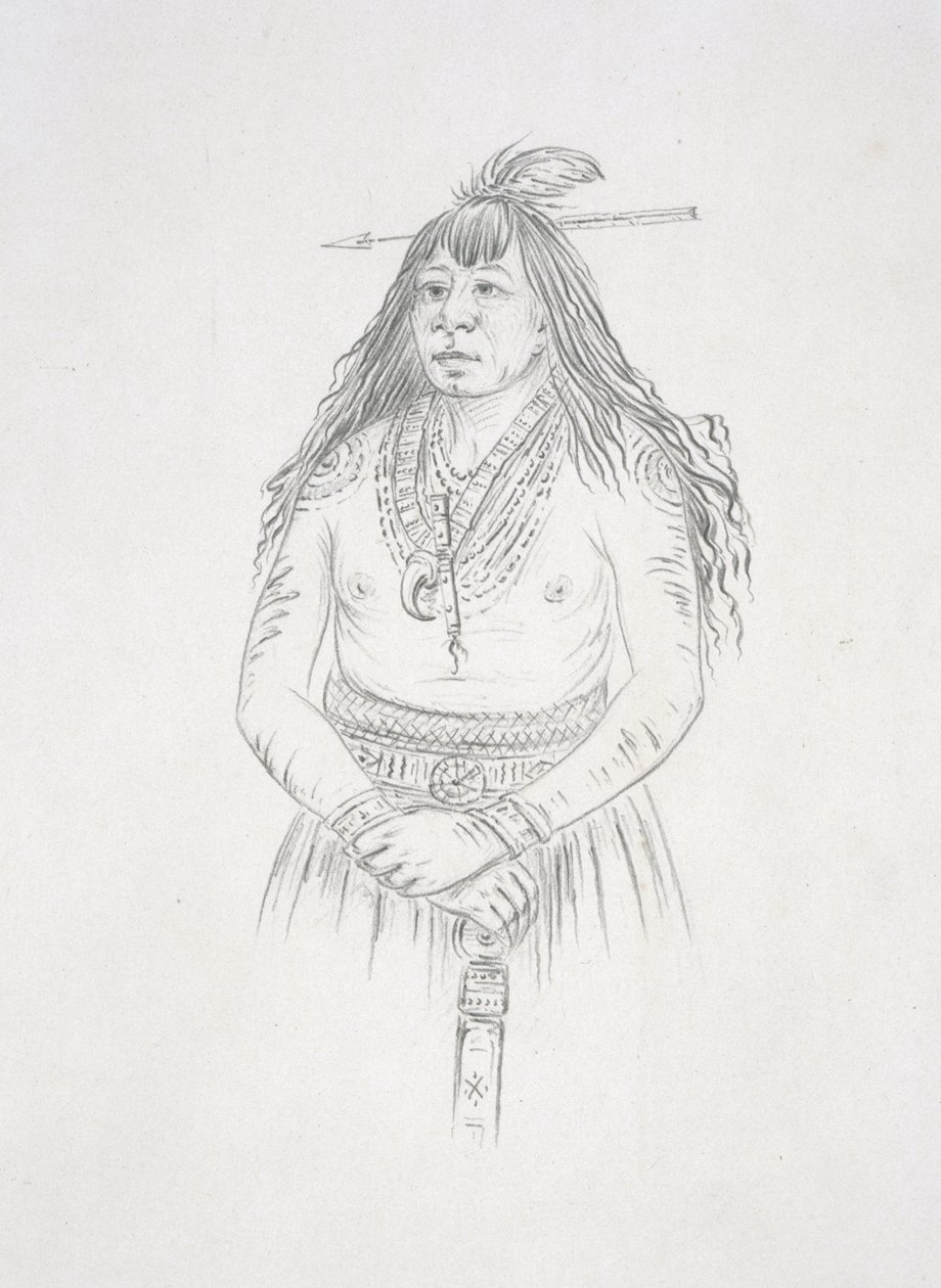 Bon son jee (Ny eld) 1852 av George Catlin