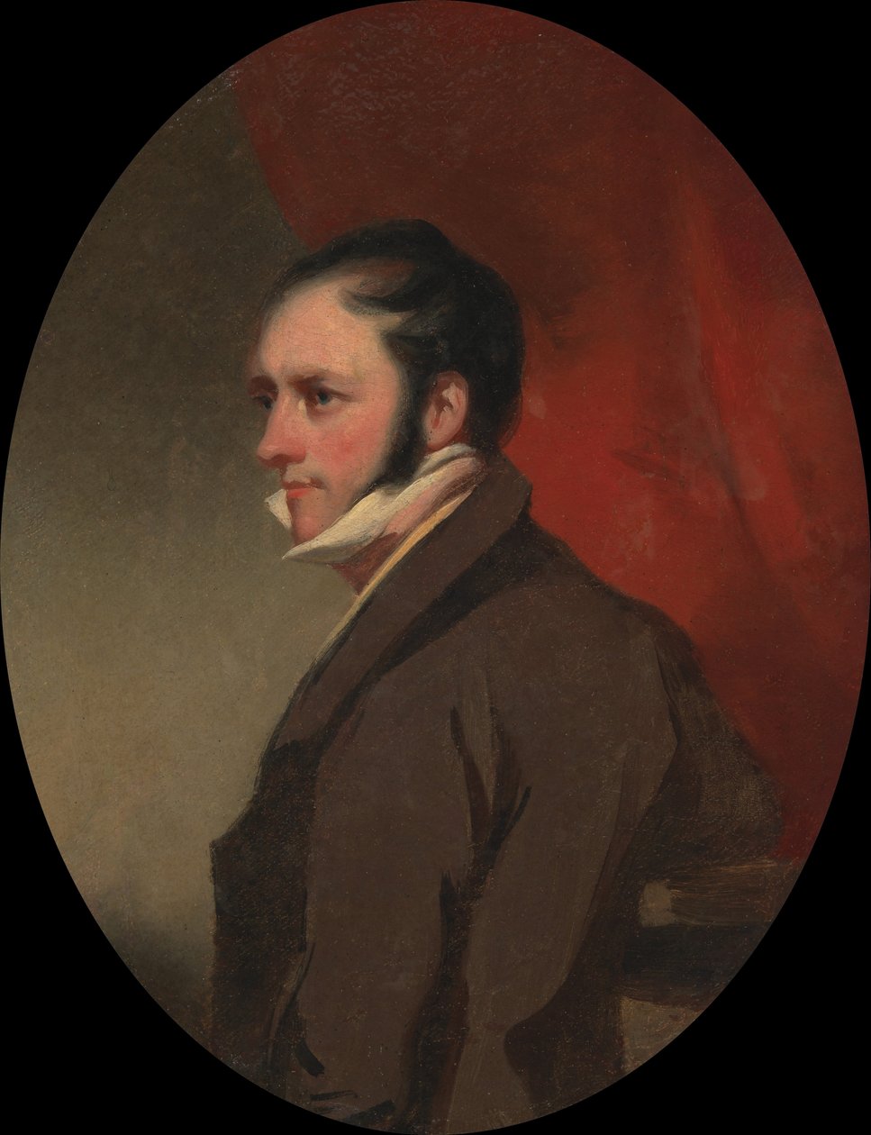En man som heter W. C. Hunter av George Chinnery