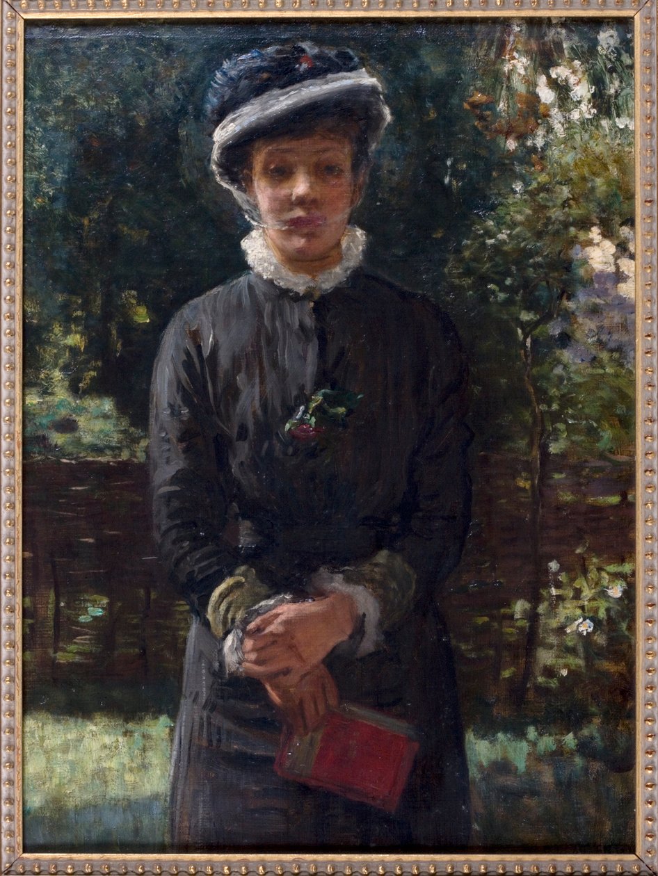 Kontemplation, 1878 av George Clausen
