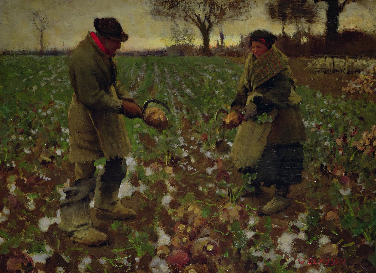 December, ca 1882 av George Clausen