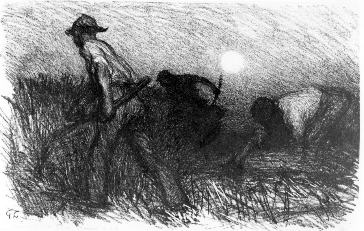 Månsken, ca 1890 av George Clausen