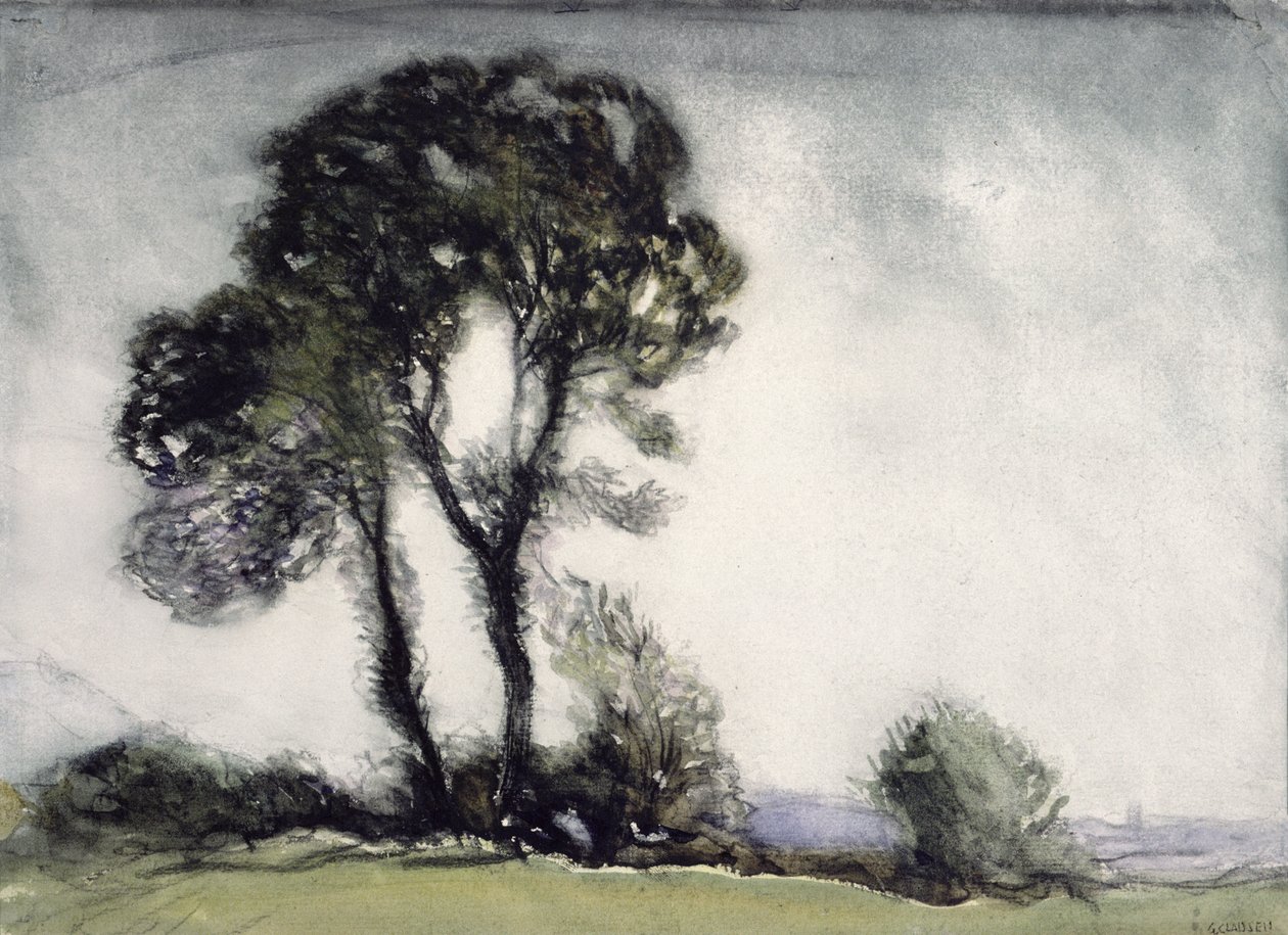 Överväldigande Sky av George Clausen