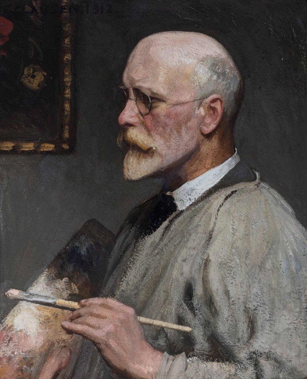 Självporträtt, 1912 av George Clausen