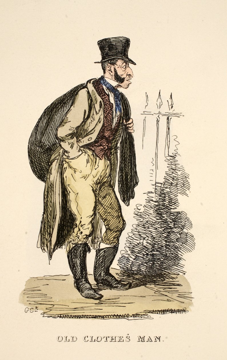 Gammal klädman från "The Gentleman