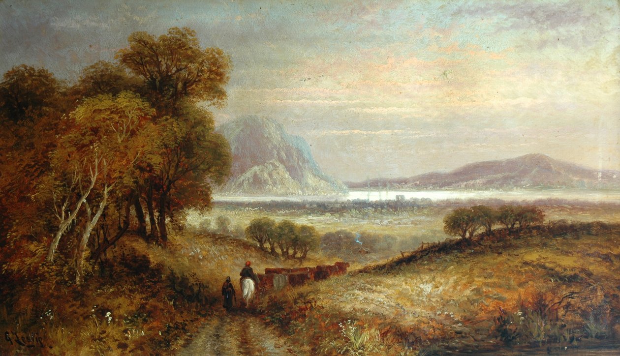 Landskap, c.1855 av George Dunlop Leslie