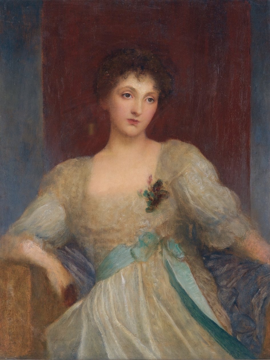 Portrait of Norah Bourke av George Frederick Watts