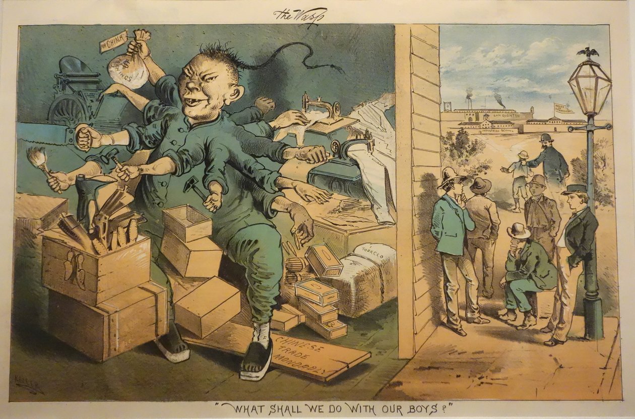 Exhibit in the Oakland Museum of California av George Frederick Keller
