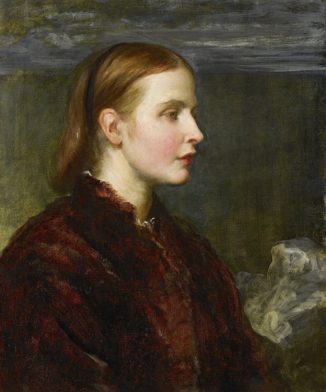Miss Eliza Ann Ogilvy, 1866 av George Frederick Watts